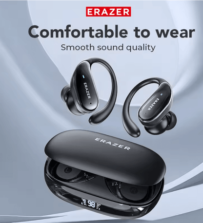 ERAZER XT80 Sports Wireless Headphones With Mic And LED Display For Hifi Stereo Sound 2