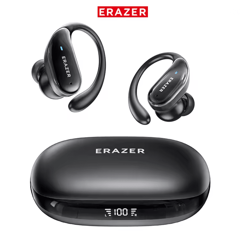 ERAZER XT80 Sports Wireless Headphones With Mic And LED Display For Hifi Stereo Sound 1