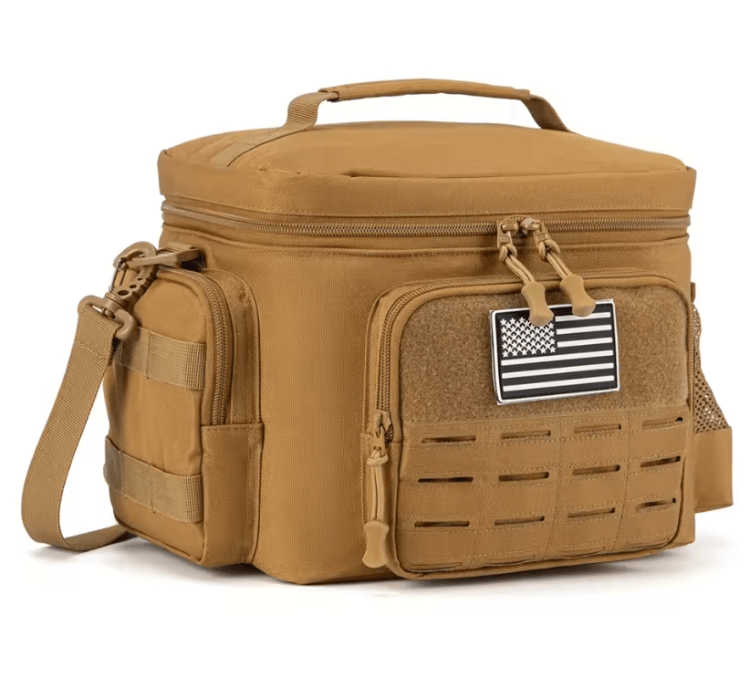 Heavy Duty Tactical Lunch Bag With Insulated Leakproof Lining For Outdoor Work And Camping 1