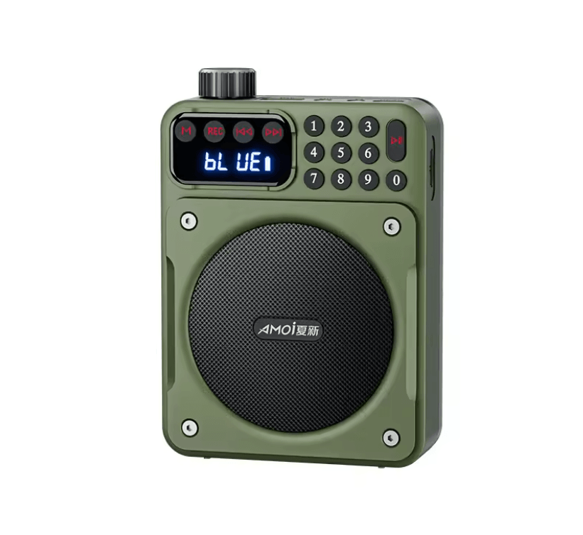 Mini Digital FM Radio Speaker With Bluetooth 53 USB TF Card Slot And Voice Amplifier 1