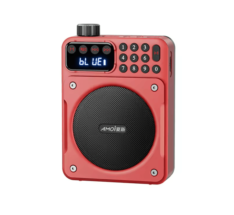 Mini Digital FM Radio Speaker With Bluetooth 53 USB TF Card Slot And Voice Amplifier 2