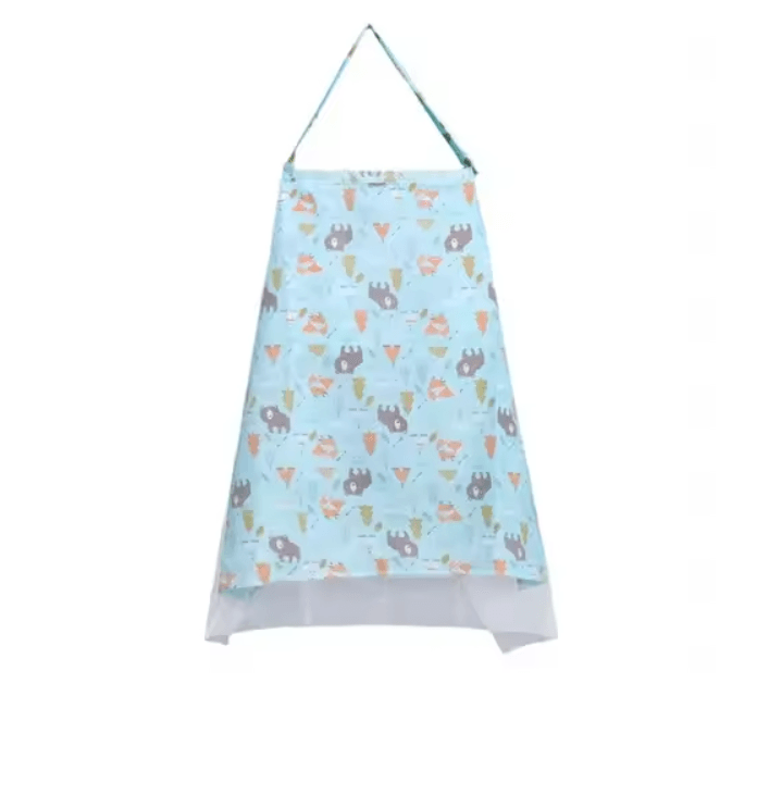 Cotton Adjustable Nursing Cover Apron For Breastfeeding Privacy And Stroller Use 6