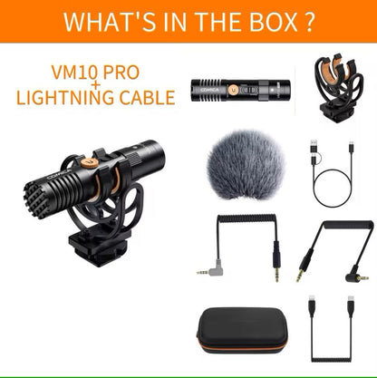 OnCamera Cardioid Shotgun Microphone With Shock Mount For DSLR And Smartphones 6