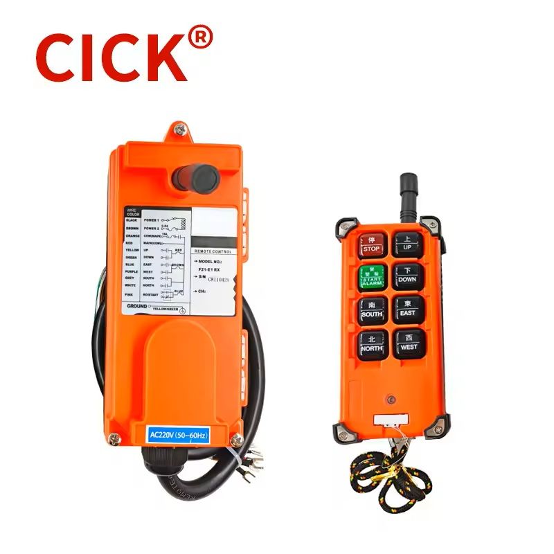Wireless Industrial Crane Remote Control with Receiver
