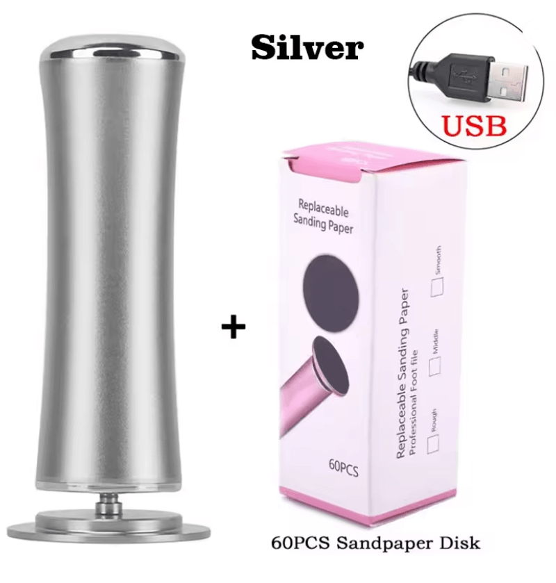 USB Electric Foot Grinder And Callus Remover For Smooth Skin And At Home Pedicures 1