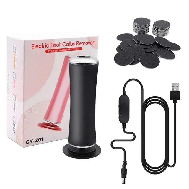 USB Electric Foot Grinder And Callus Remover For Smooth Skin And At Home Pedicures 2