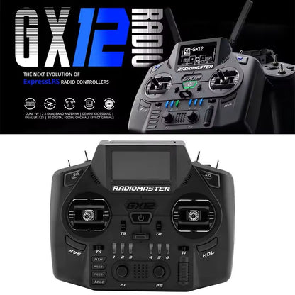3D CNC Hall Gimbal Dual Band Radio Controller with ExpressLRS