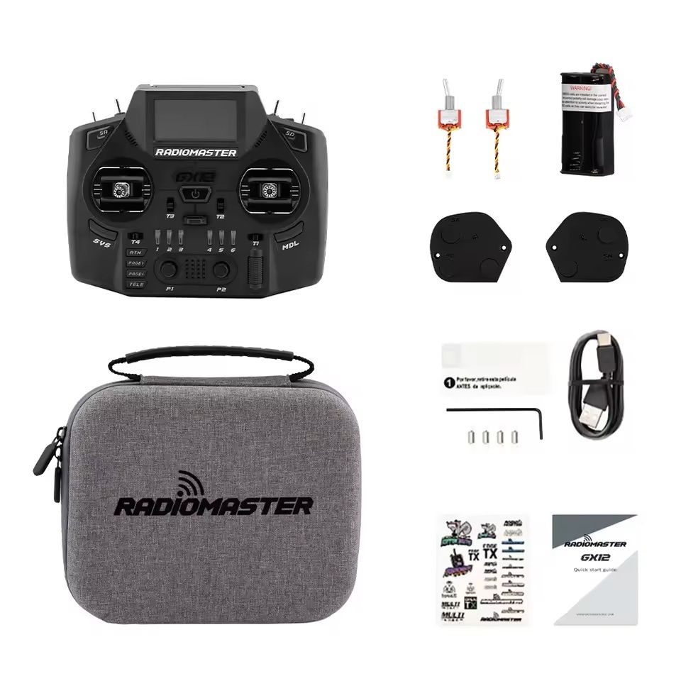 3D CNC Hall Gimbal Dual Band Radio Controller With ExpressLRS 4