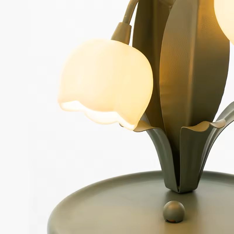 LED Flower Table Lamp With 3Color Landscape Lighting 1