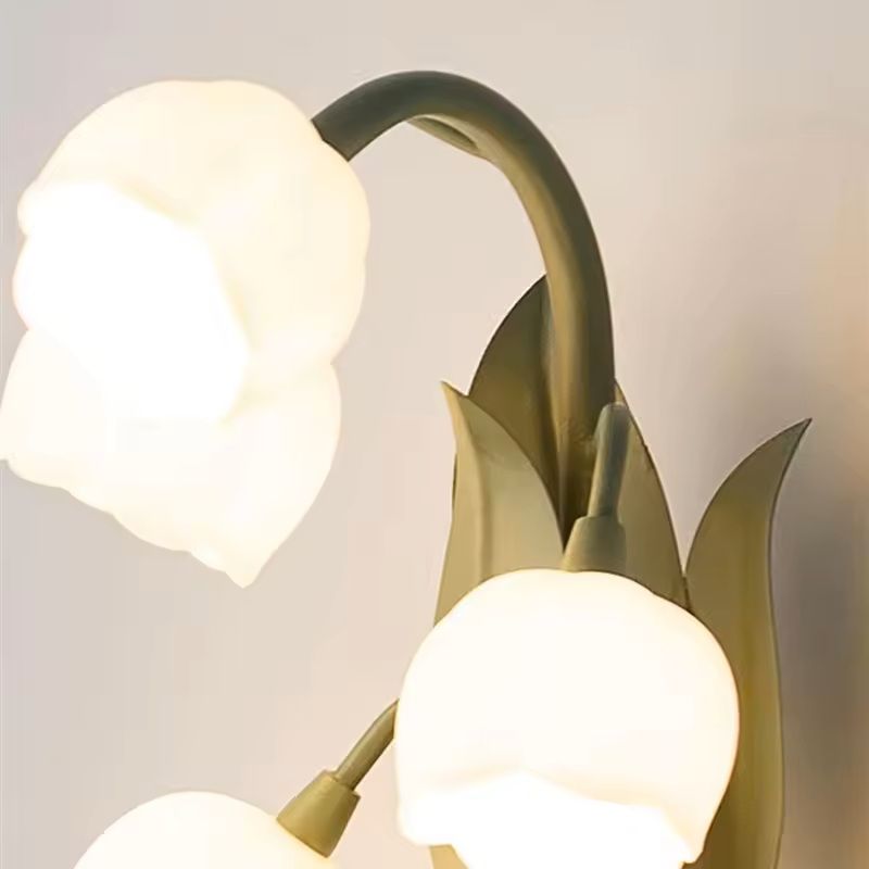 LED Flower Table Lamp With 3Color Landscape Lighting 4