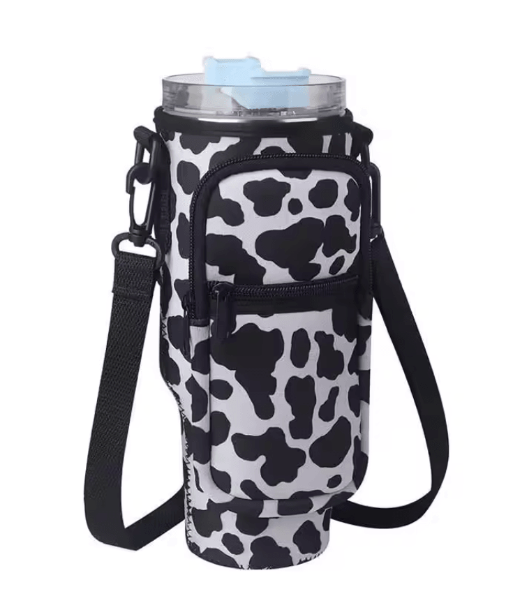 Water Bottle Carrier Bag With Adjustable Strap And Pocket For Stanley 40oz Tumbler 5