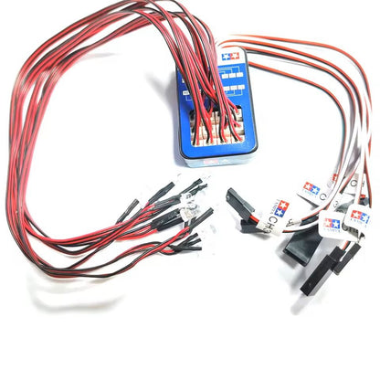 12 LED RC Car Dual Flash Light Kit  Controllable Simulation Lighting 3