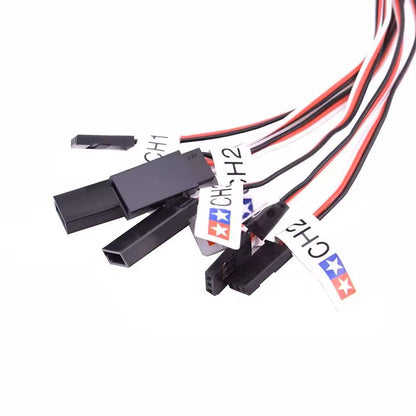 12 LED RC Car Dual Flash Light Kit  Controllable Simulation Lighting 4