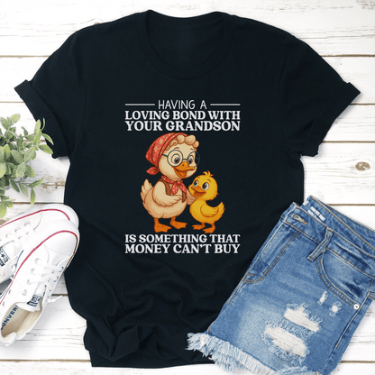 Having A Loving Bond With Your Grandson Tee 3