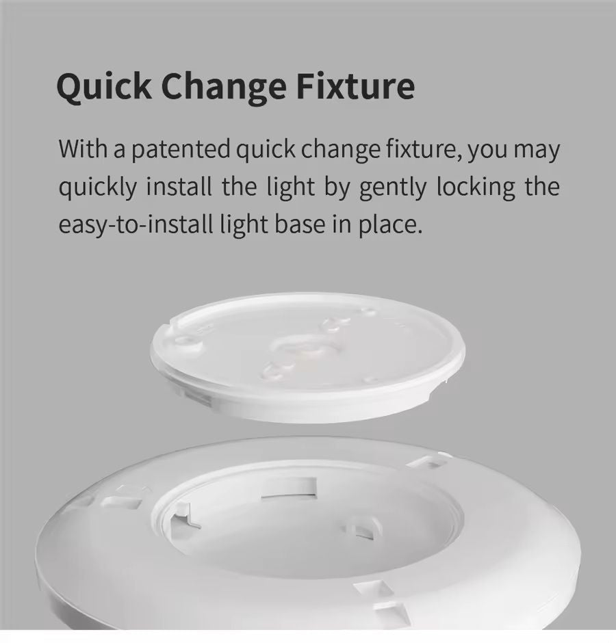Smart LED RGB Ceiling Light Ultra Thin Dimmable WiFi Voice Control 4