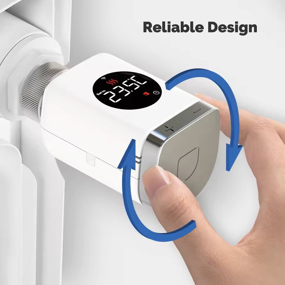 Smart Thermostatic Radiator Valve Programmable WiFi ZigBee Temperature Controller 1