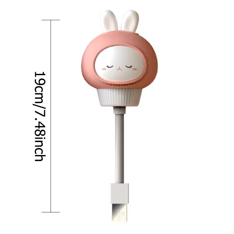 Cute USB Night Light With Remote Control For Kids Bedroom 6