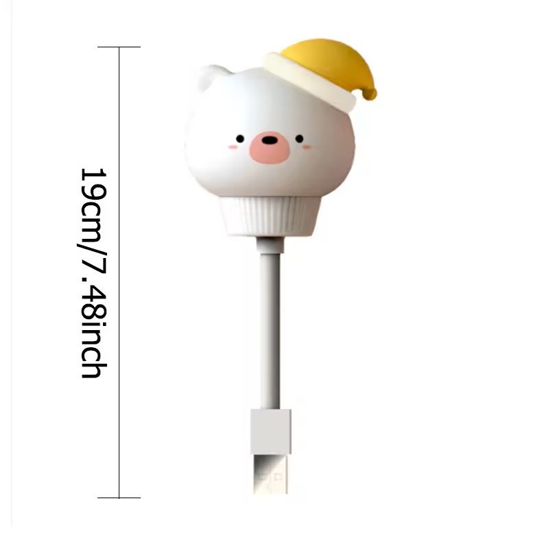 Cute USB Night Light With Remote Control For Kids Bedroom 7