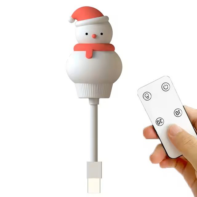 Cute USB Night Light With Remote Control For Kids Bedroom 17