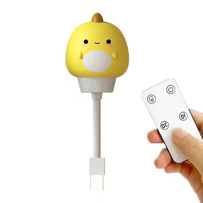 Cute USB Night Light With Remote Control For Kids Bedroom 19