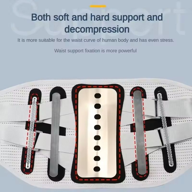 Orthopedic Lumbar Support Belt Back Decompression Brace For Pain Relief 2