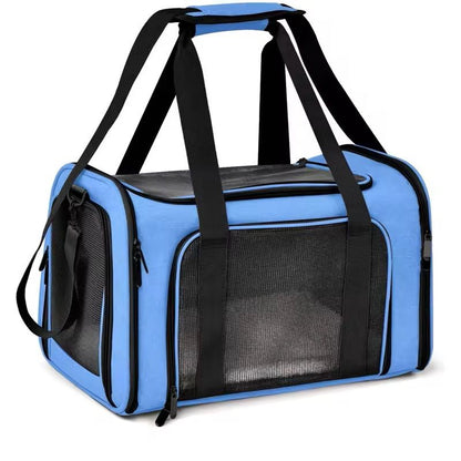 Portable Pet Carrier Bag Soft Sided Travel Backpack For Dogs And Cats 8