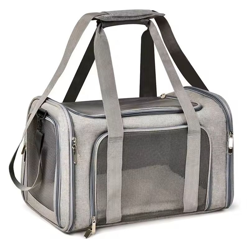 Portable Pet Carrier Bag Soft Sided Travel Backpack For Dogs And Cats 9