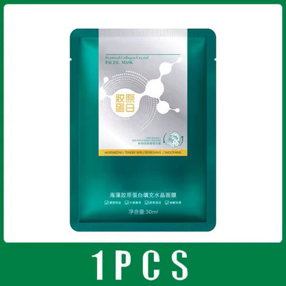 Seaweed Collagen Jelly Mask Transparent Hydrating Face Mask 4