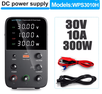 Programmable DC Power Supply 30V 10A Wanptek WPS3010H Adjustable Bench Unit 1