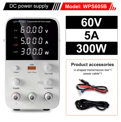 Programmable DC Power Supply 30V 10A Wanptek WPS3010H Adjustable Bench Unit 11