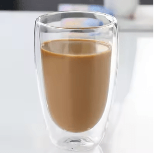Double Wall Insulated Glass Cups  Clear Handmade Drinkware For Coffee Tea And Whiskey 5