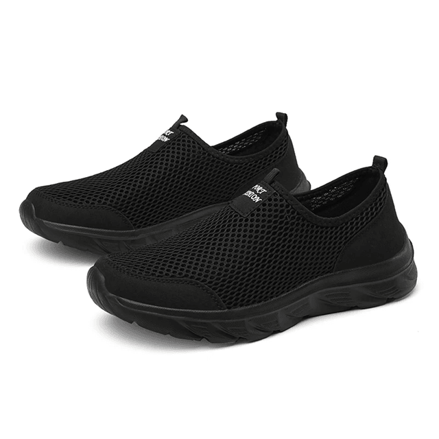 Lightweight Slip On Sneakers For Men  Breathable Anti Slip Outdoor Walking Shoes 4