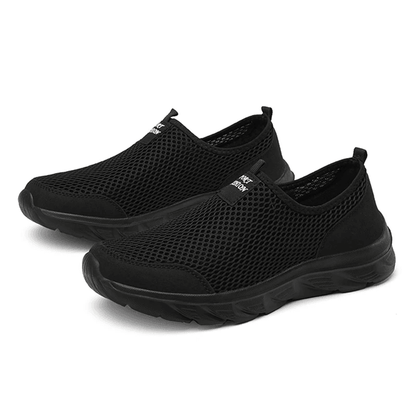 Lightweight Slip On Sneakers For Men  Breathable Anti Slip Outdoor Walking Shoes 4