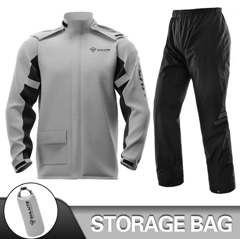 Motorcycle Rain Suit For Riders  Waterproof Jacket And Pants Set For AllWeather Protection 5