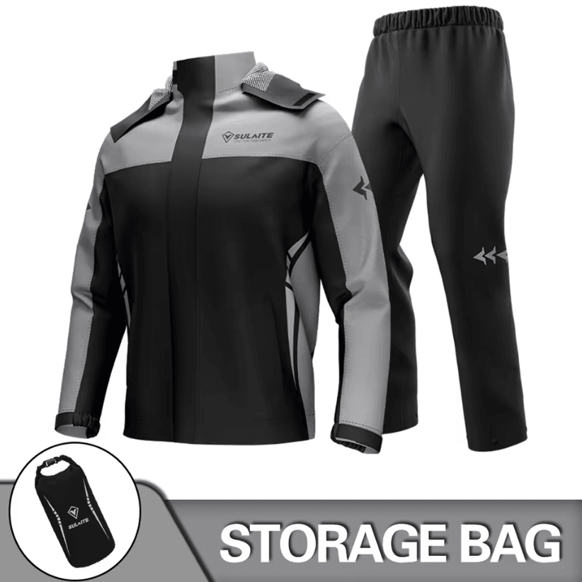 Motorcycle Rain Suit For Riders  Waterproof Jacket And Pants Set For AllWeather Protection 9