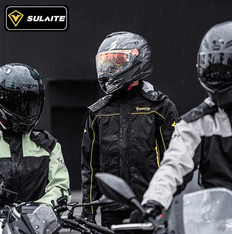 Motorcycle Rain Suit for Riders – Waterproof Jacket and Pants Set for All-Weather Protection