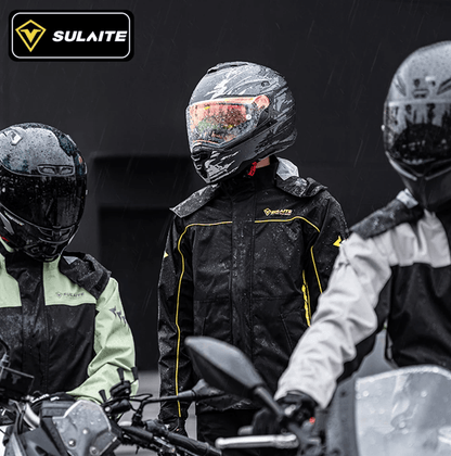 Motorcycle Rain Suit for Riders – Waterproof Jacket and Pants Set for All-Weather Protection