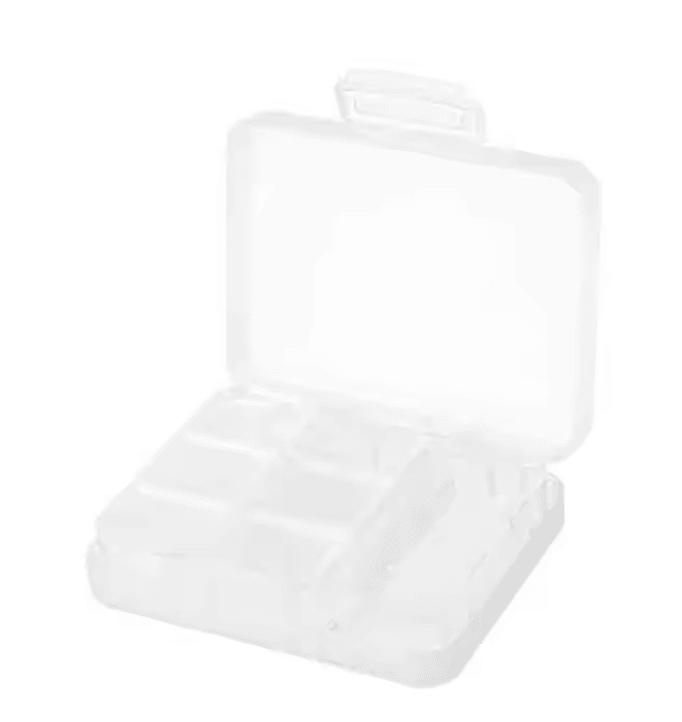 Weekly 21Grid Pill Organizer  Portable Medicine Storage Box With Secure Lids 5