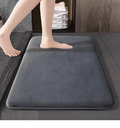 Super Absorbent Non Slip Coral Velvet Bath Mat  Quick Dry Bathroom Floor Mat 7