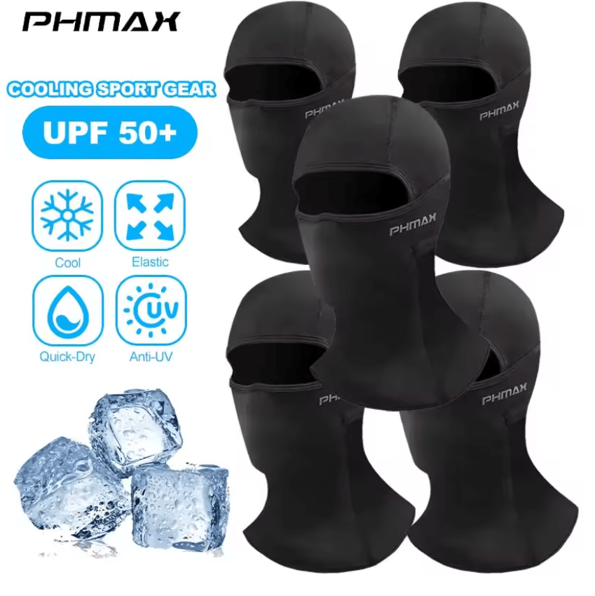 PHMAX Windproof Full Face Motorcycle Balaclava  Breathable Thermal Riding Mask 4