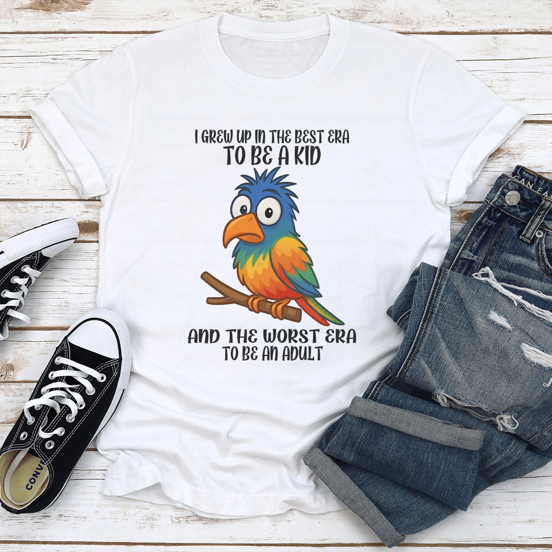 I Grew Up In The Best Era To Be A Kid Tee 1