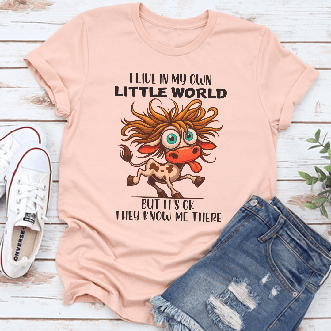 I Live In My Own Little World Tee