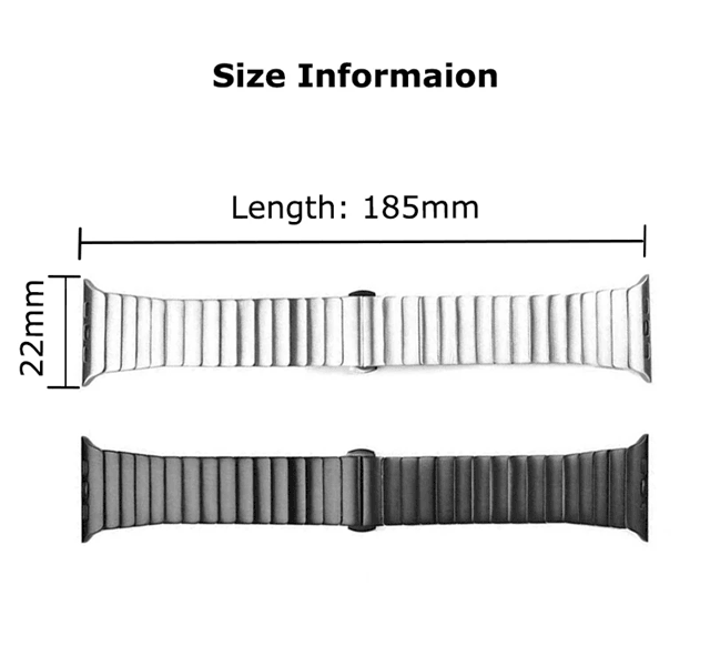 Titanium Stainless Steel Apple Watch Band For Ultra And Series 49 2