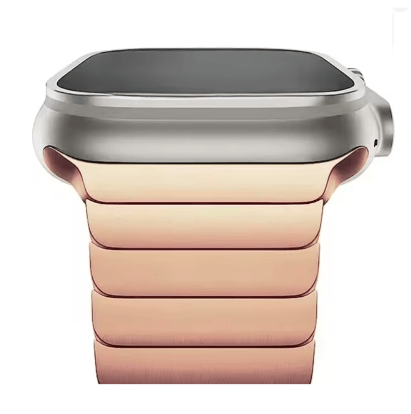 Titanium Stainless Steel Apple Watch Band For Ultra And Series 49 5