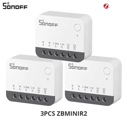 SONOFF ZBMINIR2 Zigbee 30 Smart Switch  Compact Relay With External Switch Support 3