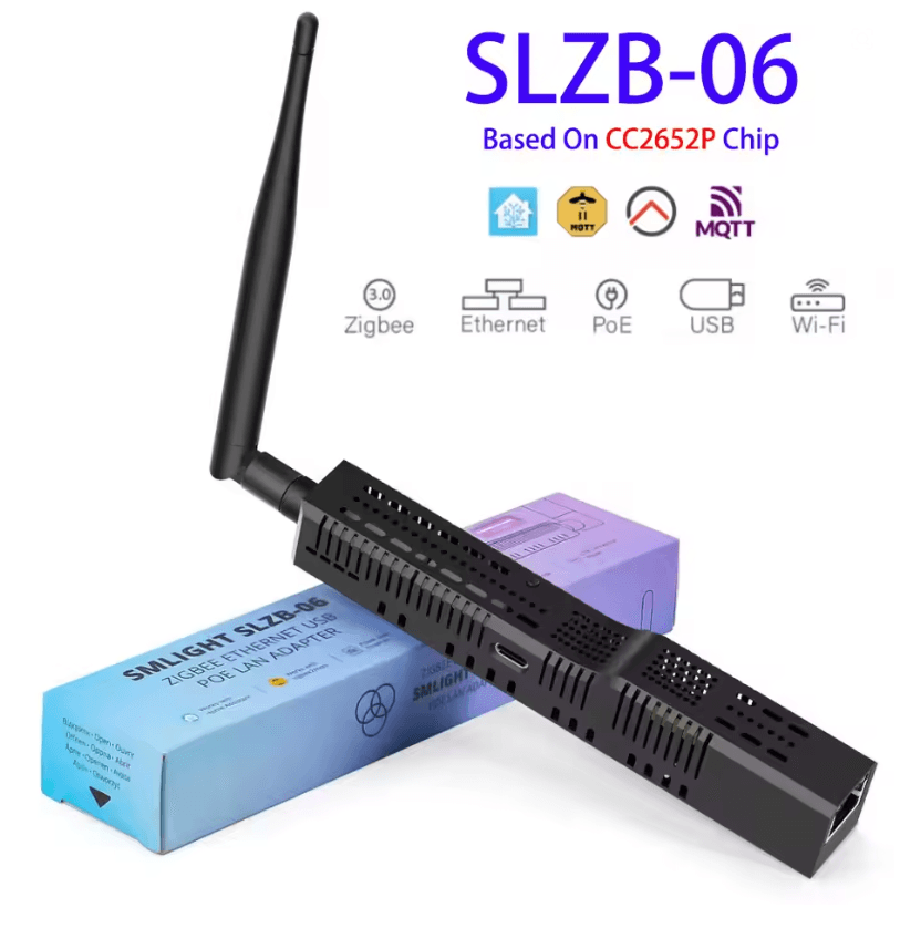 SMLIGHT SLZB06 Zigbee 30 Gateway With Ethernet WiFi USB And PoE Support 1