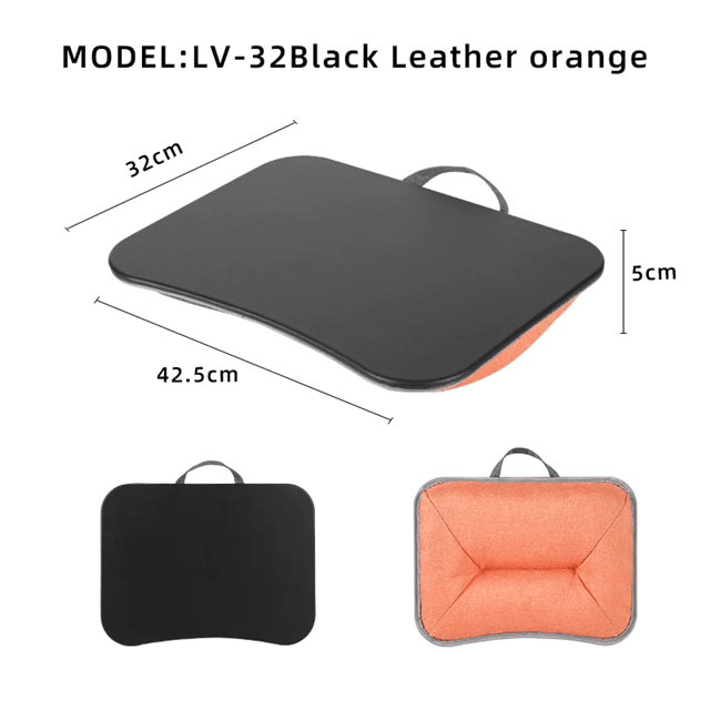 MUMUCC Cushioned Laptop Lap Desk With Mouse Pad  Portable Pillow Table For Home And Travel 3