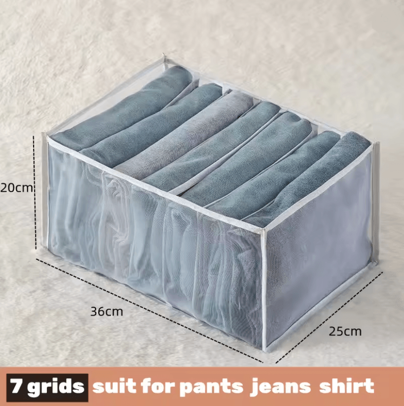 Foldable Fabric Drawer Organizer Set  MultiCompartment Closet Dividers For Underwear Socks Bras And 16