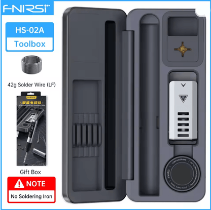 FNIRSI HS02 Smart Soldering Iron 100W With Adjustable Temperature And PD QC Fast Charging 13