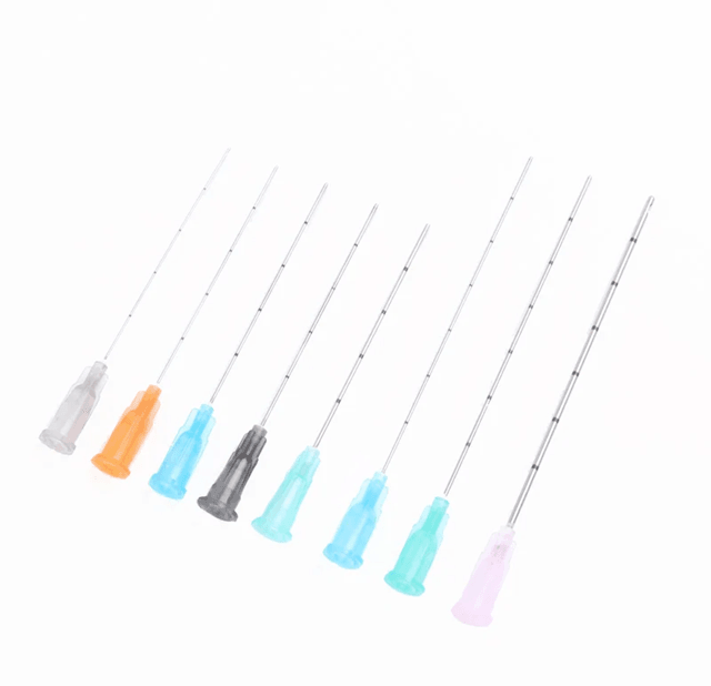 50Pack Disposable Blunt Tip Cannula Needles For Filler Injections  MultiGauge Set For Facial Aesthe 3